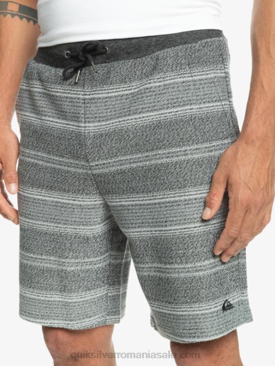 dungă neagră pantaloni scurți foarte buni XT6B329 bărbați Quiksilver