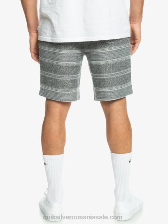 dungă neagră pantaloni scurți foarte buni XT6B329 bărbați Quiksilver