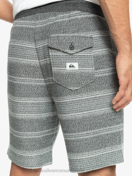 dungă neagră pantaloni scurți foarte buni XT6B329 bărbați Quiksilver
