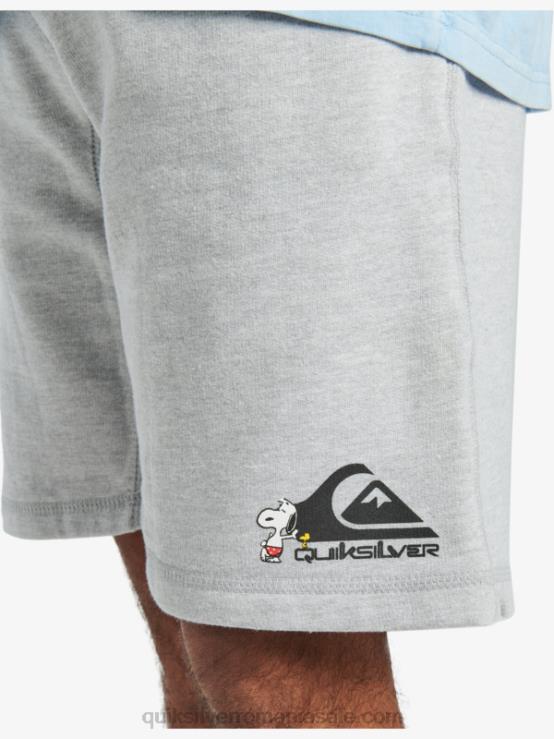 erica atletică pantaloni scurți de legende locale XT6B1882 bărbați Quiksilver x Peanuts