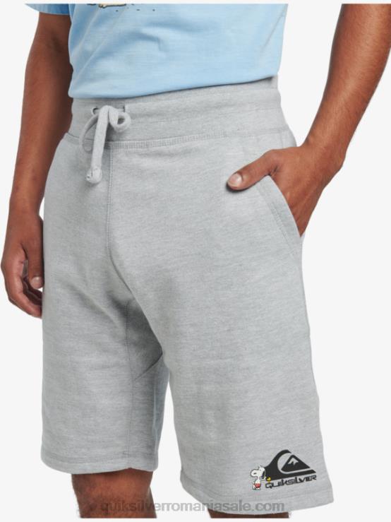 erica atletică pantaloni scurți de legende locale XT6B1882 bărbați Quiksilver x Peanuts