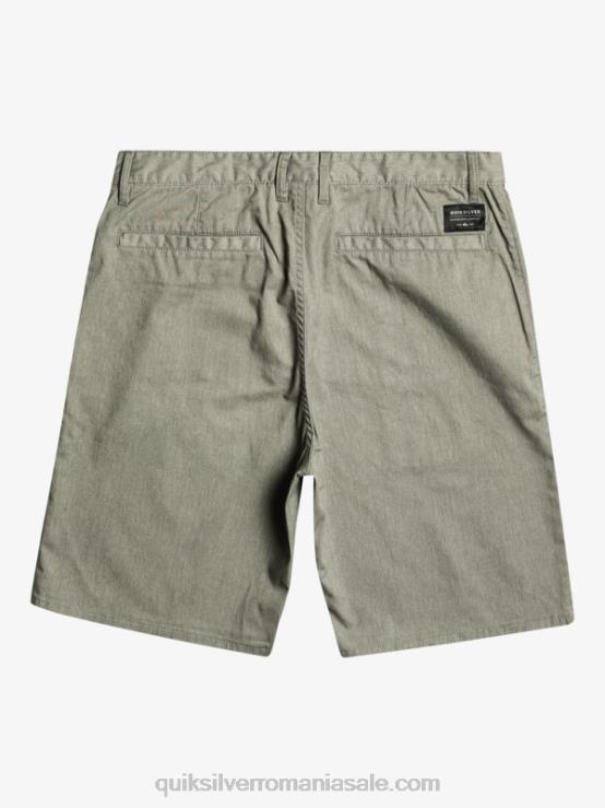erica gri deschis pantaloni scurți chino stretch 20 de zi cu zi XT6B858 bărbați Quiksilver