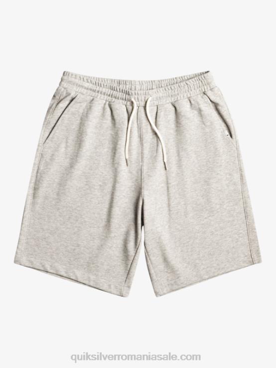 erica gri deschis pantaloni scurți de transpirație esențiali XT6B1272 bărbați Quiksilver