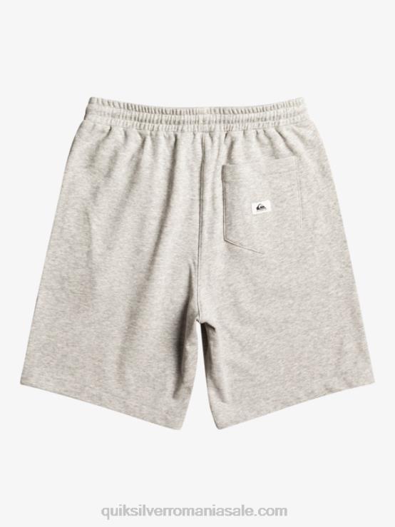 erica gri deschis pantaloni scurți de transpirație esențiali XT6B1272 bărbați Quiksilver
