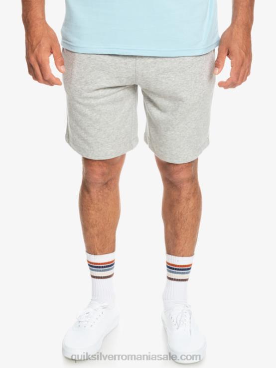 erica gri deschis pantaloni scurți de transpirație esențiali XT6B1272 bărbați Quiksilver