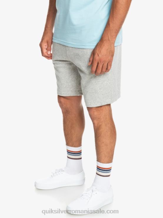 erica gri deschis pantaloni scurți de transpirație esențiali XT6B1272 bărbați Quiksilver