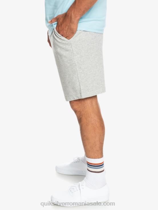 erica gri deschis pantaloni scurți de transpirație esențiali XT6B1272 bărbați Quiksilver