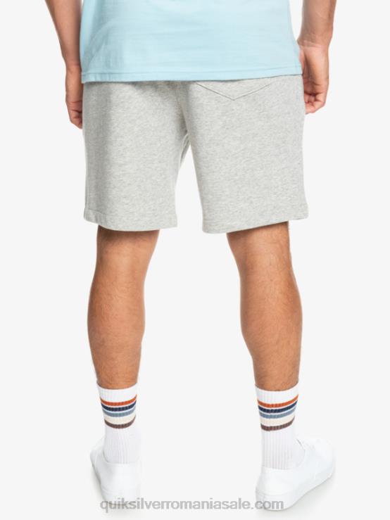 erica gri deschis pantaloni scurți de transpirație esențiali XT6B1272 bărbați Quiksilver