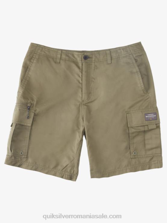măslin prăfuit pantaloni scurți waterman maldive atoll cargo 20 XT6B787 bărbați Quiksilver