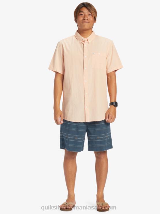 mini jacquard bleumarin la miezul nopții pantaloni scurți jacquard taxer XT6B420 bărbați Quiksilver