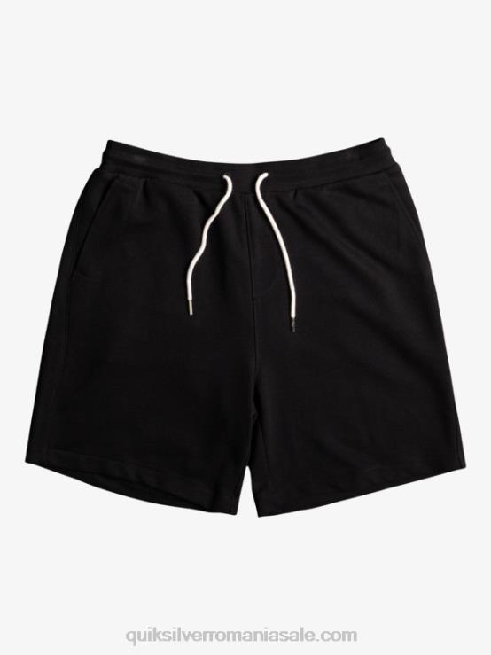 negru esențiale 19 pantaloni scurți organici XT6B1660 bărbați Quiksilver