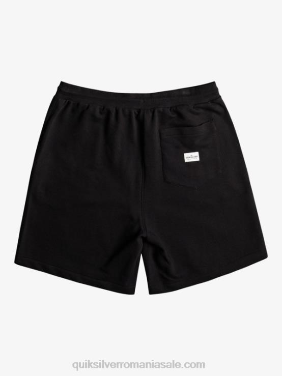 negru esențiale 19 pantaloni scurți organici XT6B1660 bărbați Quiksilver