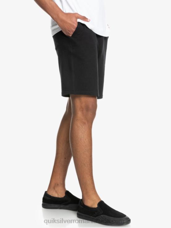 negru esențiale 19 pantaloni scurți organici XT6B1660 bărbați Quiksilver