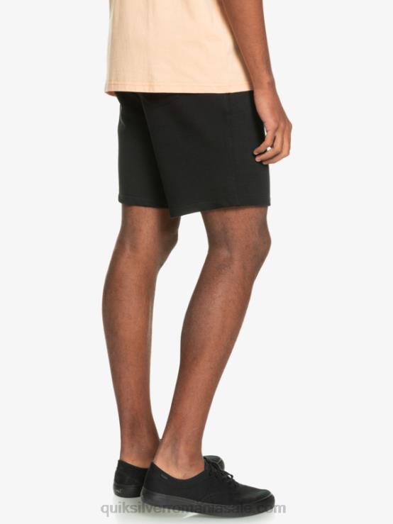 negru esențiale 19 pantaloni scurți organici XT6B1660 bărbați Quiksilver