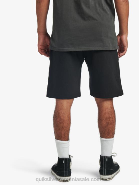 negru pantaloni scurți de legende locale XT6B1883 bărbați Quiksilver x Peanuts