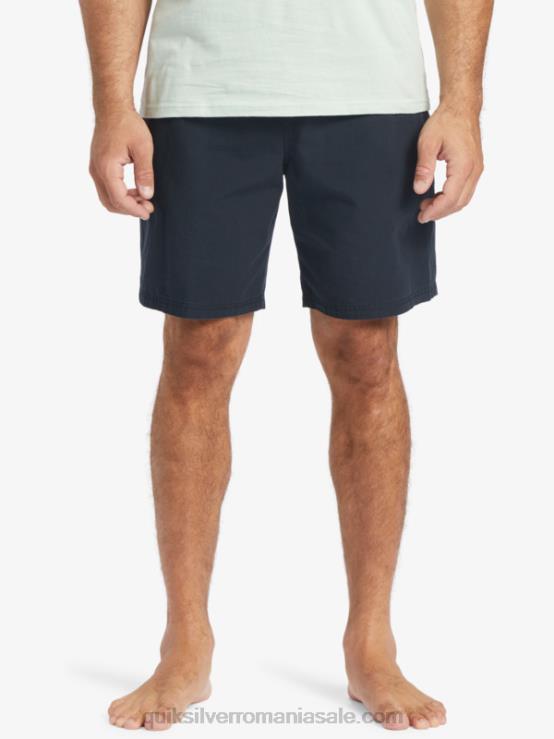 negru pantaloni scurți waterman last light elasticizati 19 XT6B256 bărbați Quiksilver