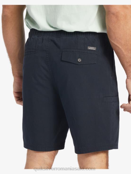 negru pantaloni scurți waterman last light elasticizati 19 XT6B256 bărbați Quiksilver