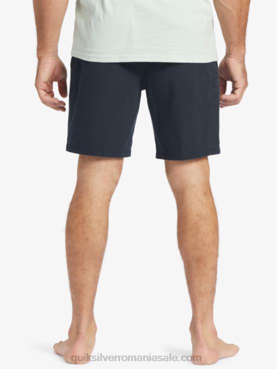 negru pantaloni scurți waterman last light elasticizati 19 XT6B256 bărbați Quiksilver