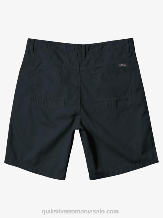negru pantaloni scurți waterman table top 20 XT6B836 bărbați Quiksilver