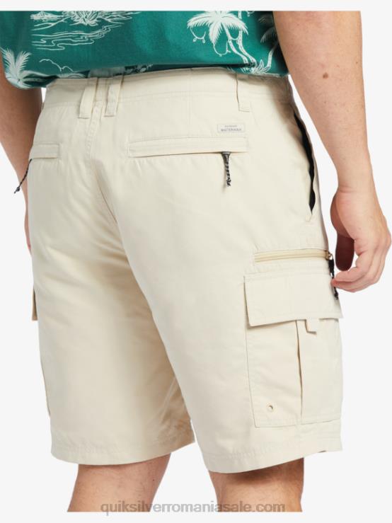 orez brun pantaloni scurți waterman maldive atoll cargo 20 XT6B786 bărbați Quiksilver
