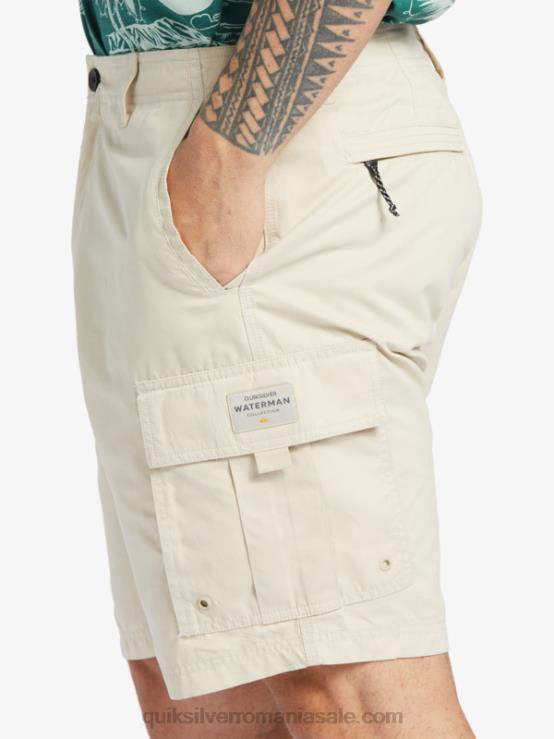 orez brun pantaloni scurți waterman maldive atoll cargo 20 XT6B786 bărbați Quiksilver