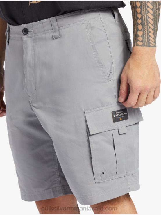 piele de rechin pantaloni scurți waterman maldive atoll cargo 20 XT6B788 bărbați Quiksilver