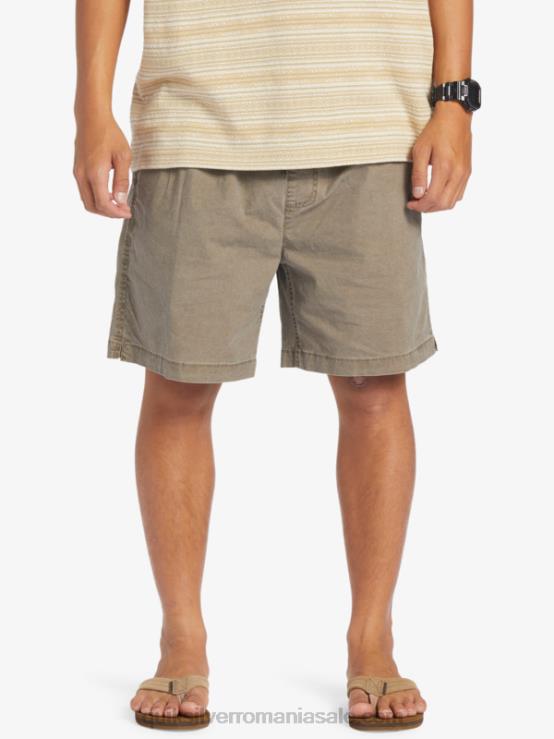 snack de ciocolata pantaloni scurți elastici taxer XT6B322 bărbați Quiksilver