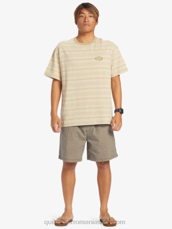 snack de ciocolata pantaloni scurți elastici taxer XT6B322 bărbați Quiksilver