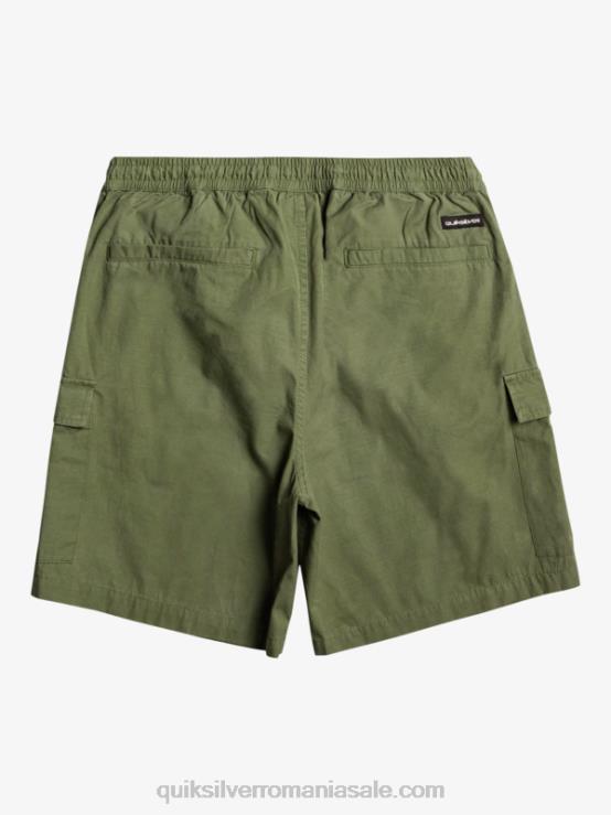 trifoi cu patru foi cargo taxer talie elastică 19 pantaloni scurți XT6B1010 bărbați Quiksilver