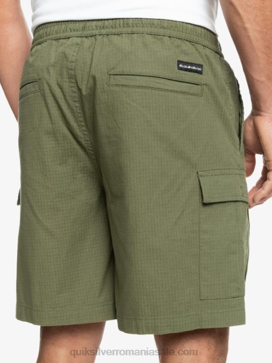 trifoi cu patru foi cargo taxer talie elastică 19 pantaloni scurți XT6B1010 bărbați Quiksilver