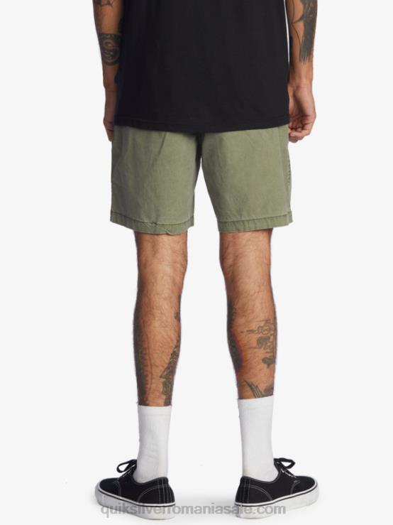 trifoi cu patru foi pantaloni scurți taxer 17 cu talie elastică XT6B1380 bărbați Quiksilver
