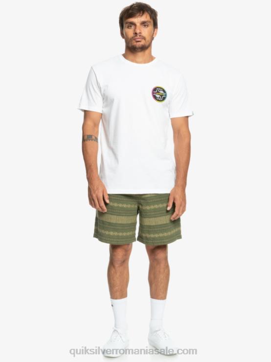 trifoi cu patru foi taxer jacquar pantaloni scurți jacquard taxer XT6B422 bărbați Quiksilver