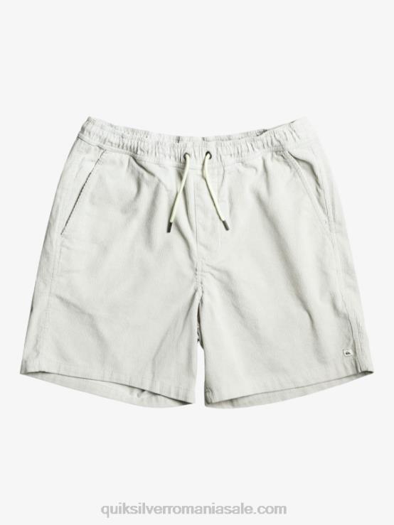violet cenușiu pantaloni scurți cu șnur taxer XT6B363 bărbați Quiksilver