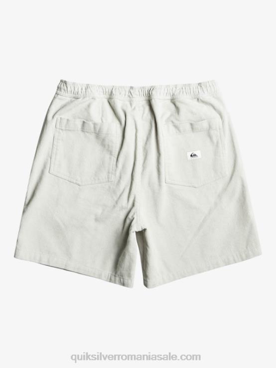 violet cenușiu pantaloni scurți cu șnur taxer XT6B363 bărbați Quiksilver