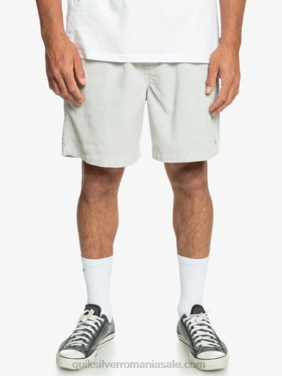 violet cenușiu pantaloni scurți cu șnur taxer XT6B363 bărbați Quiksilver