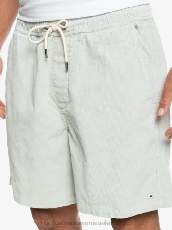 violet cenușiu pantaloni scurți cu șnur taxer XT6B363 bărbați Quiksilver