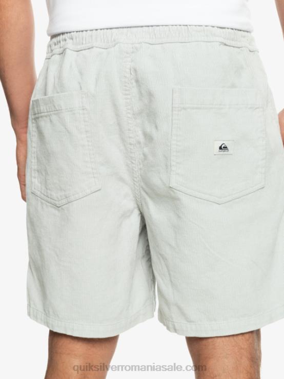 violet cenușiu pantaloni scurți cu șnur taxer XT6B363 bărbați Quiksilver