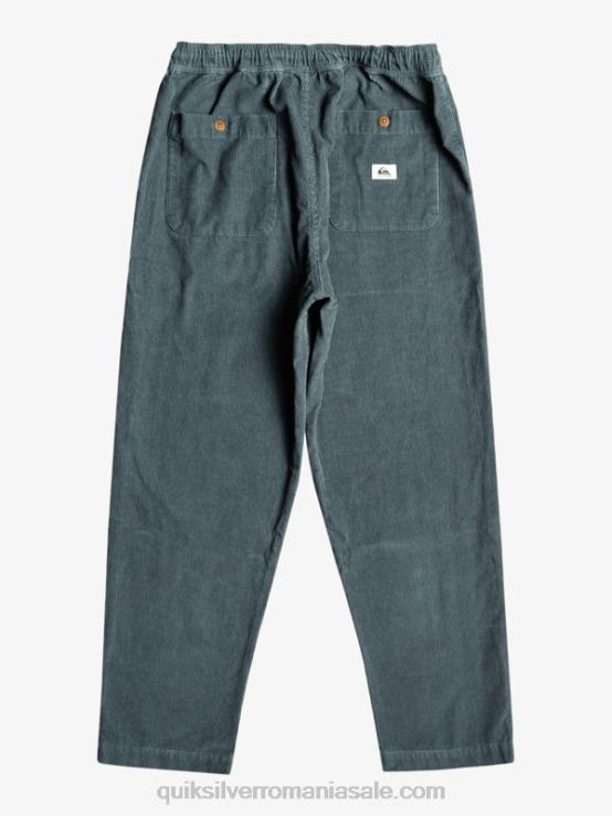ardezie întunecată pantaloni din catifea cord beach cruiser XT6B921 bărbați Quiksilver