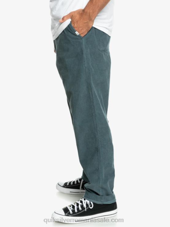 ardezie întunecată pantaloni din catifea cord beach cruiser XT6B921 bărbați Quiksilver