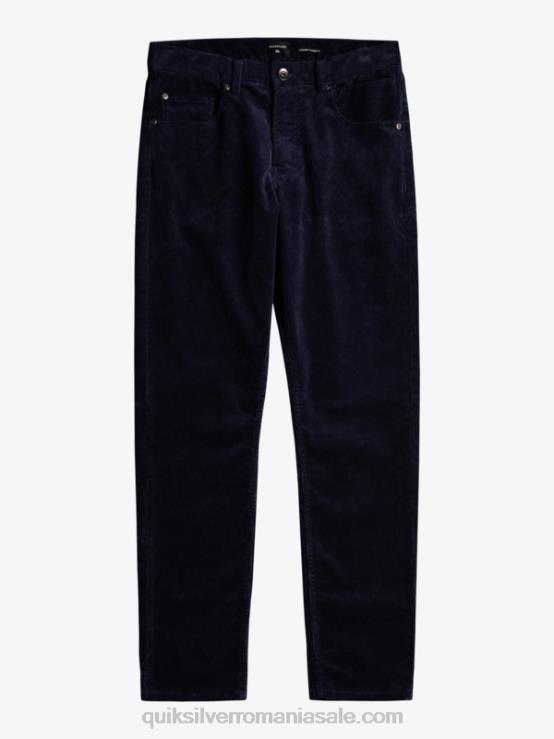 blazer bleumarin pantaloni din catifea din cordon kracker XT6B1548 bărbați Quiksilver