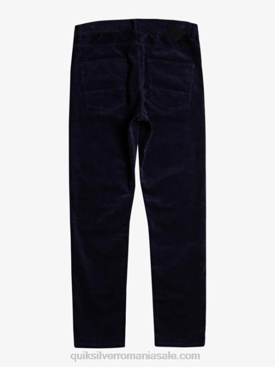 blazer bleumarin pantaloni din catifea din cordon kracker XT6B1548 bărbați Quiksilver