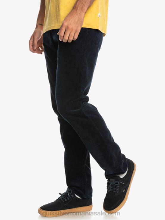 blazer bleumarin pantaloni din catifea din cordon kracker XT6B1548 bărbați Quiksilver