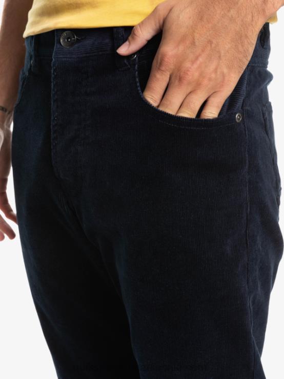 blazer bleumarin pantaloni din catifea din cordon kracker XT6B1548 bărbați Quiksilver