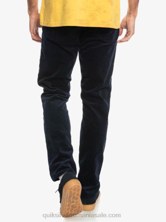 blazer bleumarin pantaloni din catifea din cordon kracker XT6B1548 bărbați Quiksilver