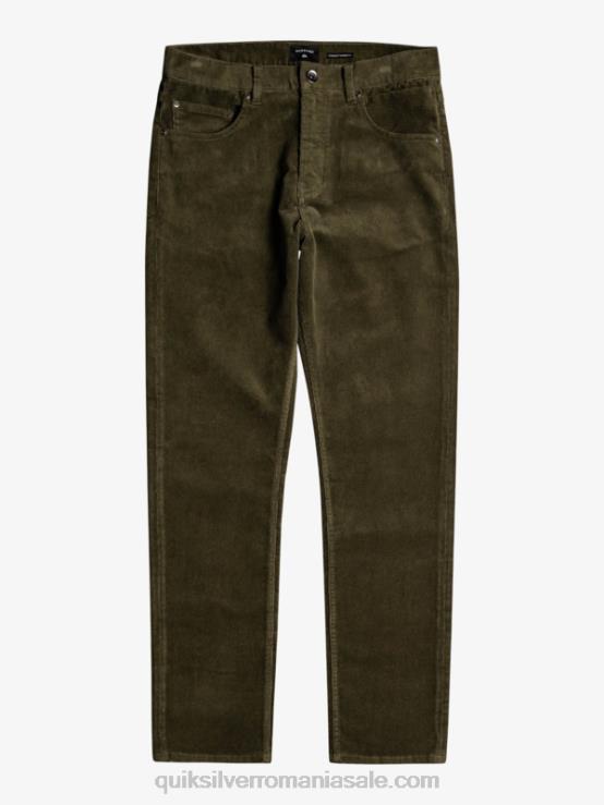 frunza de strugure pantaloni din catifea din cordon kracker XT6B1549 bărbați Quiksilver