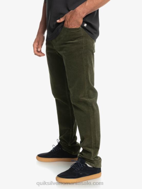 frunza de strugure pantaloni din catifea din cordon kracker XT6B1549 bărbați Quiksilver