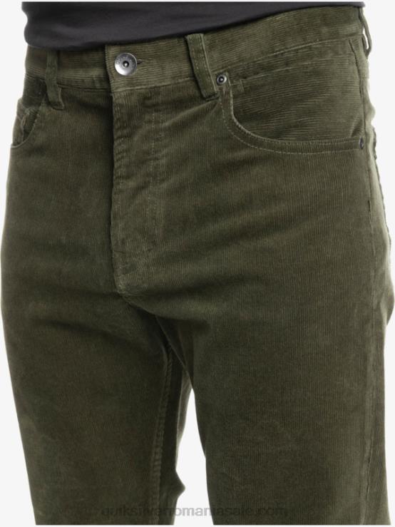 frunza de strugure pantaloni din catifea din cordon kracker XT6B1549 bărbați Quiksilver