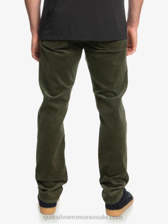 frunza de strugure pantaloni din catifea din cordon kracker XT6B1549 bărbați Quiksilver