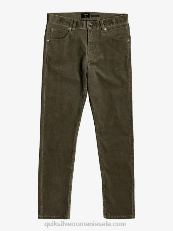 kalamata pantaloni kracker din catifea drepte XT6B1606 bărbați Quiksilver