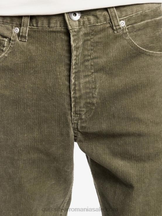 kalamata pantaloni kracker din catifea drepte XT6B1606 bărbați Quiksilver
